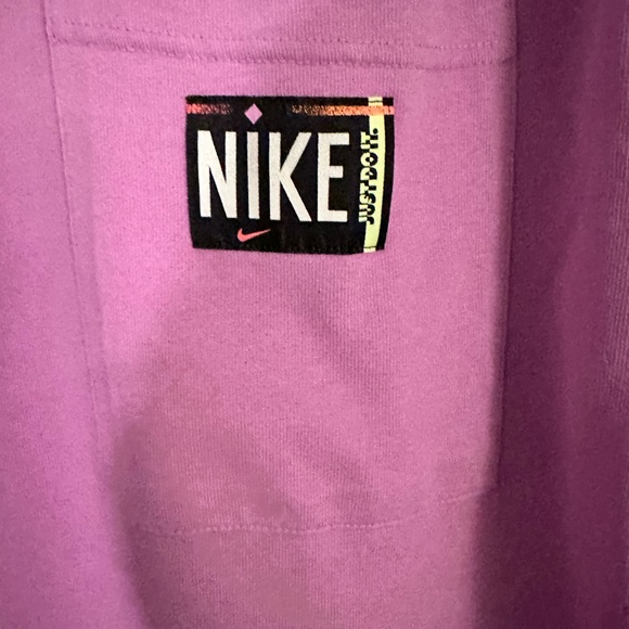 Nike Womens Fuchsia Glow Plus Size  Cotton T-Shirt Dress Material : 100% COTTON - Picture 10 of 10